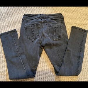 Burberry Faded Black Jeans